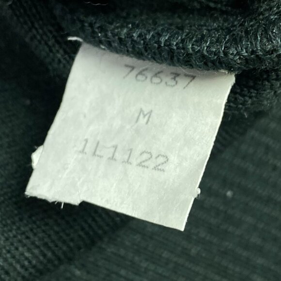 NWOT Logistik Sweater Men's Medium Green Wool Military Commando Elbow Patch - Picture 7 of 8